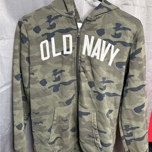 Old Navy Olive Green Knit Sweater